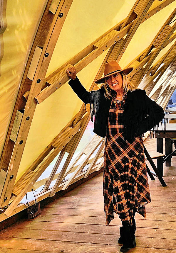 Shirley at Thistledown during Fort Ligonier Days 2025